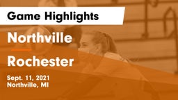 Northville  vs Rochester  Game Highlights - Sept. 11, 2021