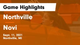 Northville  vs Novi  Game Highlights - Sept. 11, 2021