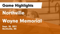 Northville  vs Wayne Memorial  Game Highlights - Sept. 30, 2021