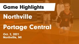 Northville  vs Portage Central  Game Highlights - Oct. 2, 2021