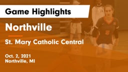 Northville  vs St. Mary Catholic Central  Game Highlights - Oct. 2, 2021