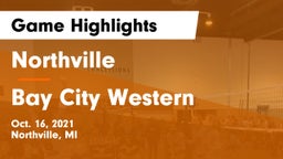 Northville  vs Bay City Western  Game Highlights - Oct. 16, 2021
