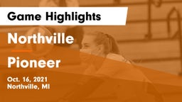 Northville  vs Pioneer  Game Highlights - Oct. 16, 2021