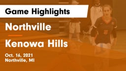Northville  vs Kenowa Hills  Game Highlights - Oct. 16, 2021