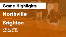 Northville  vs Brighton  Game Highlights - Oct. 23, 2021