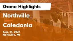 Northville  vs Caledonia  Game Highlights - Aug. 24, 2022