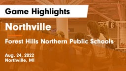 Northville  vs Forest Hills Northern Public Schools Game Highlights - Aug. 24, 2022