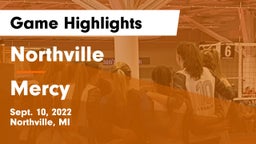 Northville  vs Mercy   Game Highlights - Sept. 10, 2022