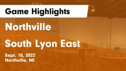 Northville  vs South Lyon East  Game Highlights - Sept. 10, 2022