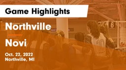 Northville  vs Novi  Game Highlights - Oct. 22, 2022