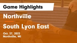 Northville  vs South Lyon East  Game Highlights - Oct. 27, 2022