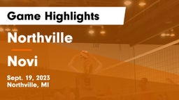 Northville  vs Novi  Game Highlights - Sept. 19, 2023