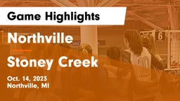 Northville  vs Stoney Creek  Game Highlights - Oct. 14, 2023