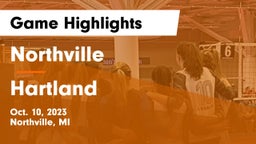 Northville  vs Hartland  Game Highlights - Oct. 10, 2023