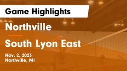 Northville  vs South Lyon East  Game Highlights - Nov. 2, 2023