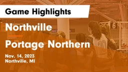 Northville  vs Portage Northern  Game Highlights - Nov. 14, 2023