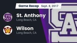 Recap: St. Anthony  vs. Wilson  2017