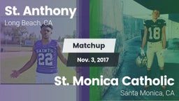 Matchup: St. Anthony High vs. St. Monica Catholic  2017