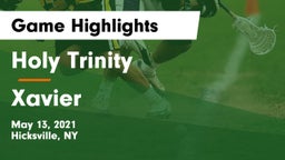 Holy Trinity  vs Xavier Game Highlights - May 13, 2021