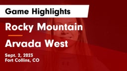 Rocky Mountain  vs Arvada West  Game Highlights - Sept. 2, 2023