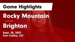Rocky Mountain  vs Brighton  Game Highlights - Sept. 28, 2023