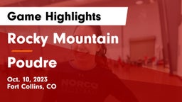 Rocky Mountain  vs Poudre  Game Highlights - Oct. 10, 2023