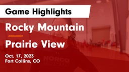 Rocky Mountain  vs Prairie View  Game Highlights - Oct. 17, 2023