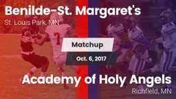 Matchup: Benilde-St. vs. Academy of Holy Angels  2017