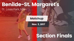 Matchup: Benilde-St. vs. Section Finals 2017