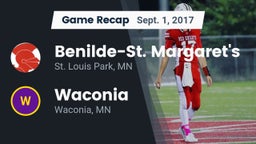Recap: Benilde-St. Margaret's  vs. Waconia  2017