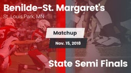 Matchup: Benilde-St. vs. State Semi Finals 2018