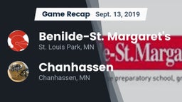Recap: Benilde-St. Margaret's  vs. Chanhassen  2019