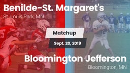 Matchup: Benilde-St. vs. Bloomington Jefferson  2019