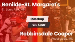 Matchup: Benilde-St. vs. Robbinsdale Cooper  2019