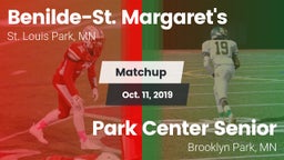 Matchup: Benilde-St. vs. Park Center Senior  2019