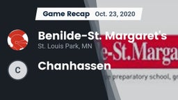 Recap: Benilde-St. Margaret's  vs. Chanhassen 2020