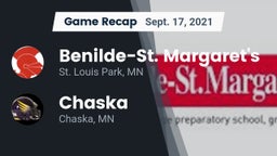 Recap: Benilde-St. Margaret's  vs. Chaska  2021