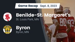 Recap: Benilde-St. Margaret's  vs. Byron  2023