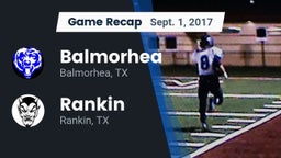 Recap: Balmorhea  vs. Rankin  2017