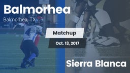 Matchup: Balmorhea High Schoo vs. Sierra Blanca 2017
