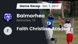 Recap: Balmorhea  vs. Faith Christian Academy 2017