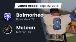 Recap: Balmorhea  vs. McLean  2018