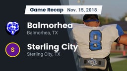 Recap: Balmorhea  vs. Sterling City  2018
