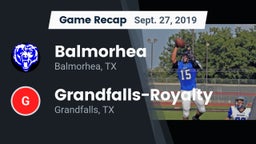 Recap: Balmorhea  vs. Grandfalls-Royalty  2019