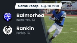 Recap: Balmorhea  vs. Rankin  2020