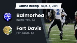 Recap: Balmorhea  vs. Fort Davis  2020