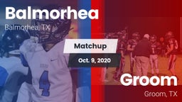 Matchup: Balmorhea High Schoo vs. Groom  2020