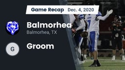Recap: Balmorhea  vs. Groom 2020