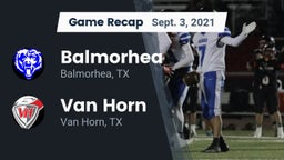 Recap: Balmorhea  vs. Van Horn  2021
