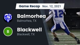 Recap: Balmorhea  vs. Blackwell  2021